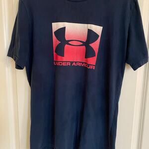 Under Armour Shirt Blue Red size M